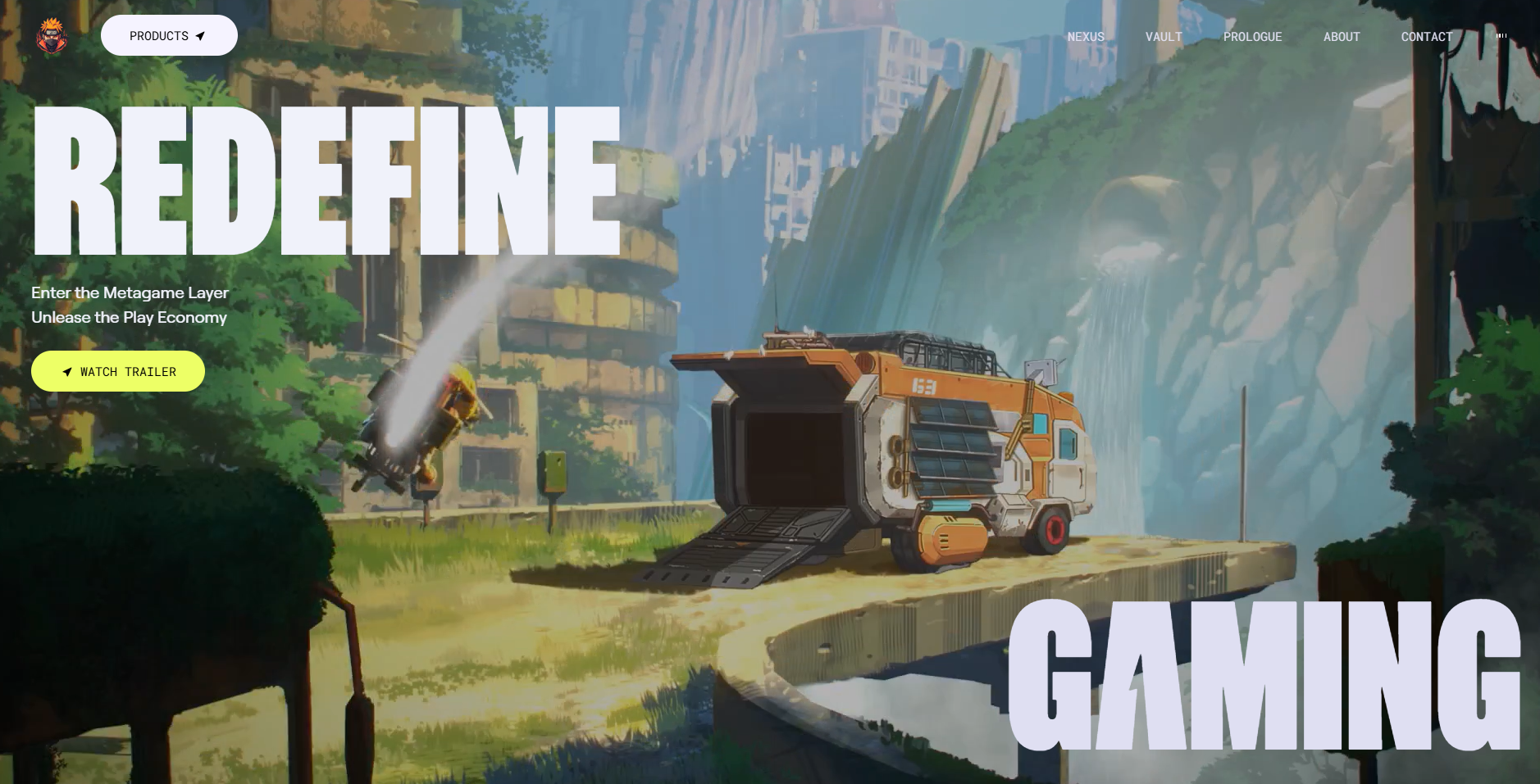 Zentry Landing Page Clone